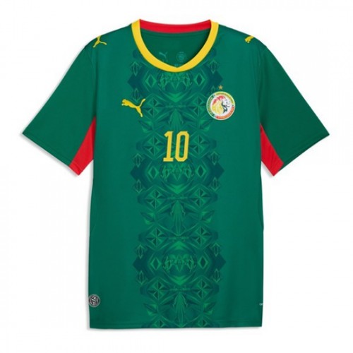 Senegal Sadio Mane #10 Replika Bortatröja VM 2026 Kortärmad